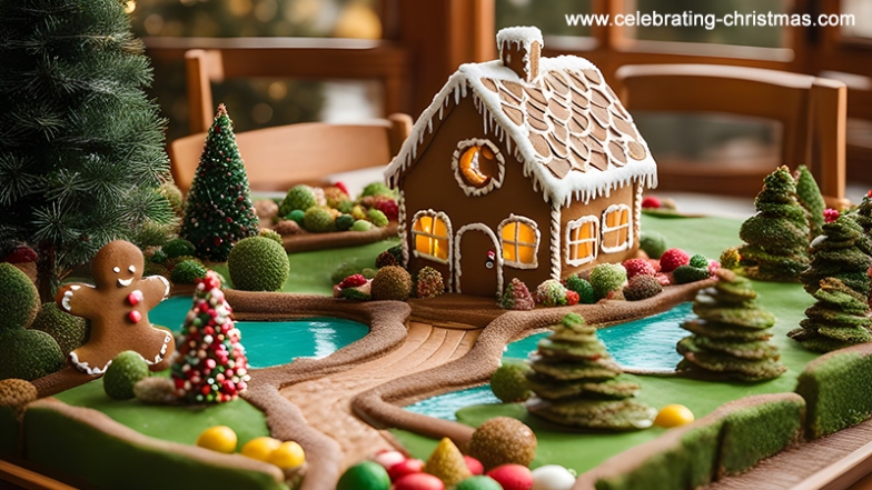 Niche Utama 2 Gingerbread House Landscaping And Decorating Ideas – Celebrating