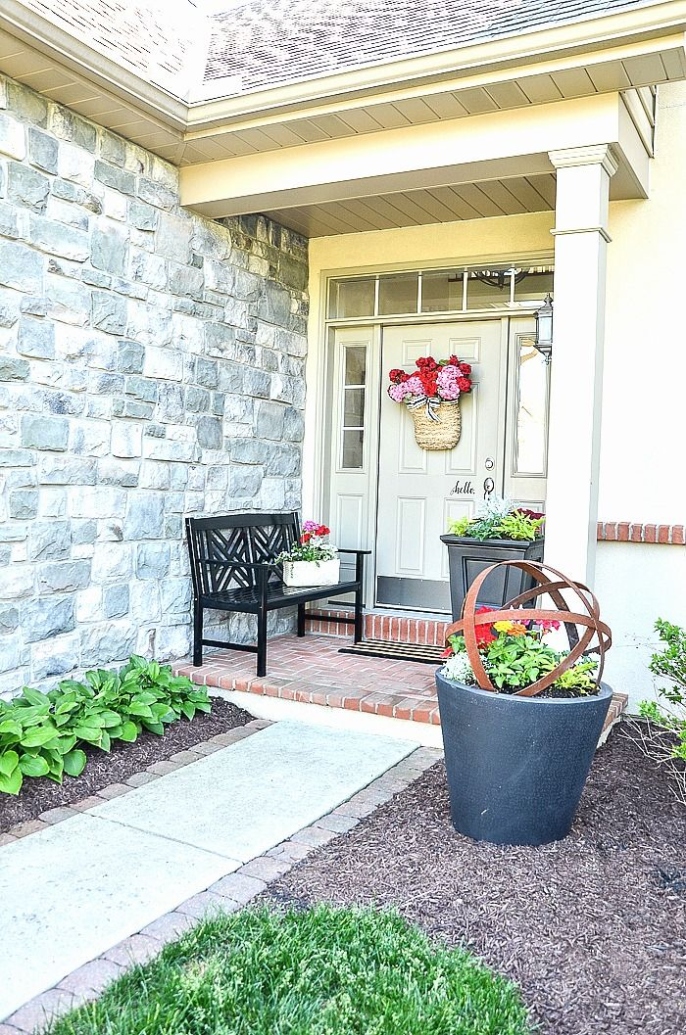 10 Charming Ways To Spruce Up Your Tiny Front Porch With Style